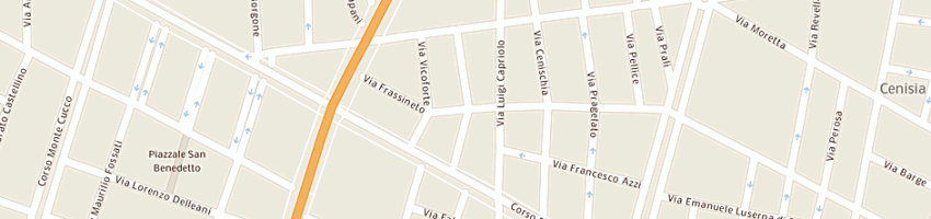 Mappa della impresa arnieri giuseppe a TORINO
