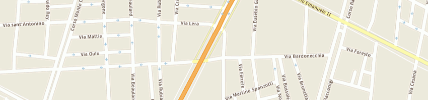 Mappa della impresa di vito roberto a TORINO