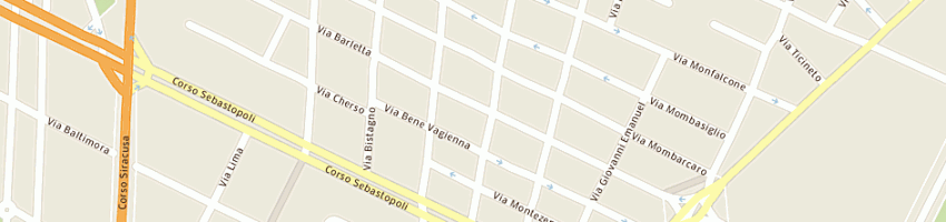 Mappa della impresa dentalstudio (snc) a TORINO