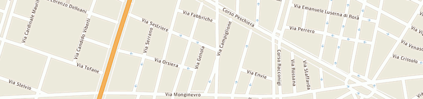 Mappa della impresa scicbel a TORINO