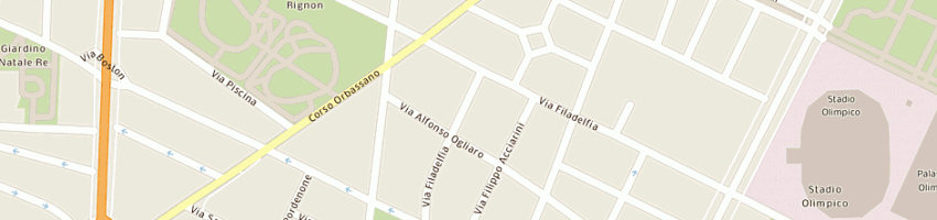 Mappa della impresa pellegrino domenico a TORINO