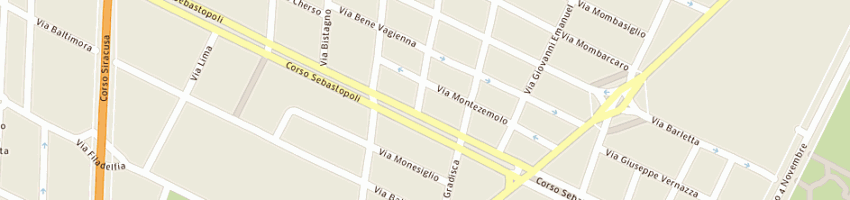 Mappa della impresa fim future in motion srl a TORINO