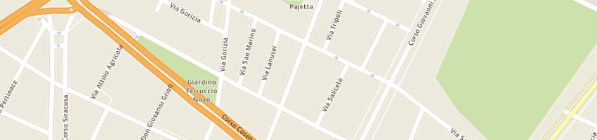 Mappa della impresa trombetta giovanni a TORINO