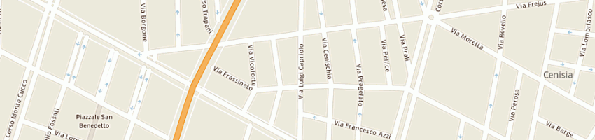 Mappa della impresa scacchetti massimo a TORINO