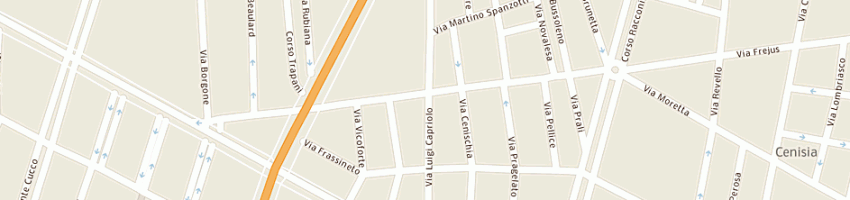Mappa della impresa giordano marcello a TORINO