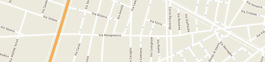 Mappa della impresa drake snc di sartorato g e pulizzi a a TORINO