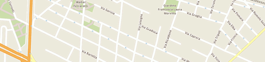 Mappa della impresa cine giardino sas di marcellino fe c a TORINO