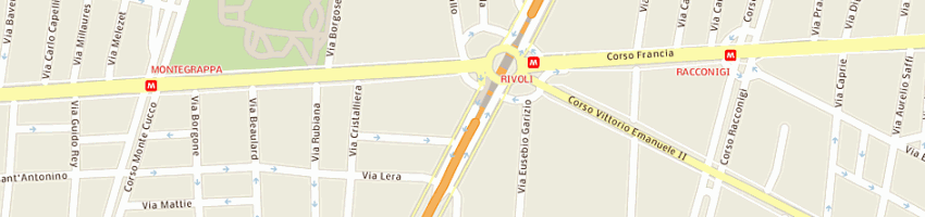 Mappa della impresa mas srl a TORINO