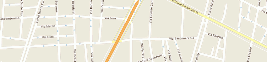 Mappa della impresa filcart di guercilena gian domenico e pataro roberto snc a TORINO