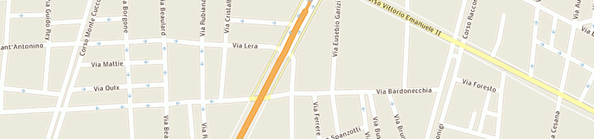 Mappa della impresa estimo servizi srl a TORINO