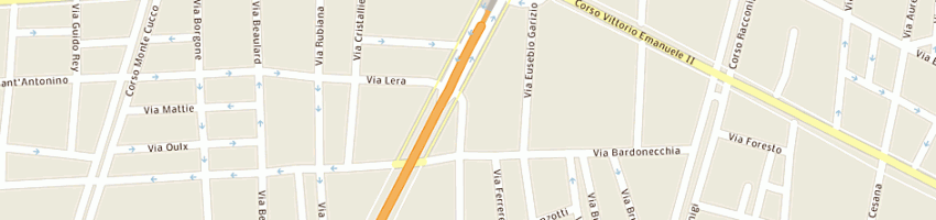Mappa della impresa tfdt snc di f steiner e c a TORINO