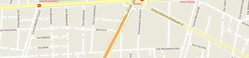Mappa della impresa chiesa del regno di dio a TORINO
