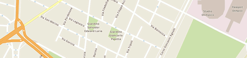 Mappa della impresa cerami vigano' cecilia a TORINO