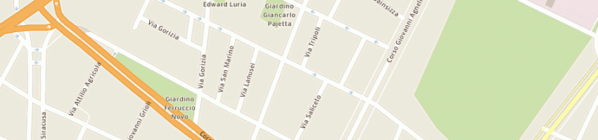 Mappa della impresa solza a TORINO