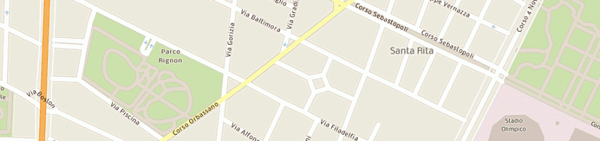 Mappa della impresa demo (srl) a TORINO