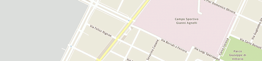 Mappa della impresa ghiselli rosanna a TORINO