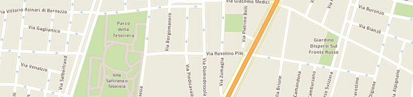 Mappa della impresa studio voto a TORINO