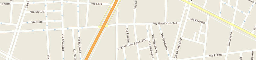 Mappa della impresa cilenti franco a TORINO