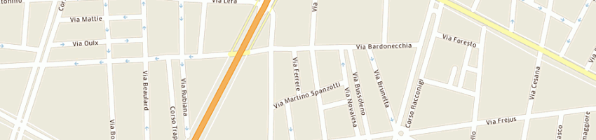 Mappa della impresa ms litografia (srl) a TORINO