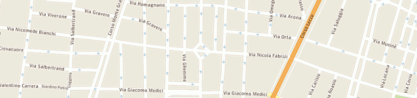 Mappa della impresa erre casa di liguori stefania e c sas a TORINO