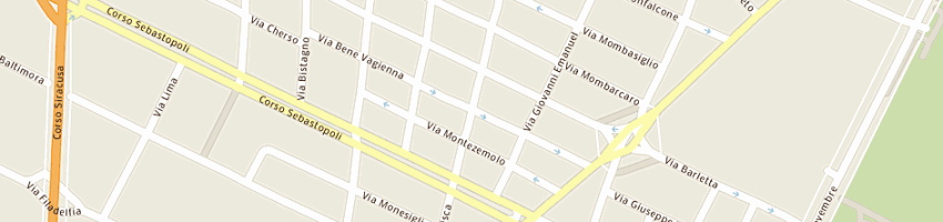 Mappa della impresa errebi sas di ieva riccardo a TORINO