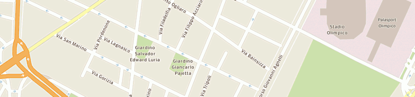 Mappa della impresa siani gianfranco a TORINO
