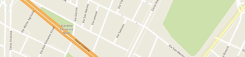 Mappa della impresa fazio meccanica snc di rilli v e c a TORINO