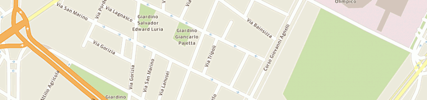 Mappa della impresa global lenti srl a TORINO