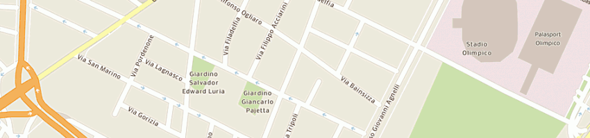 Mappa della impresa elite sas di casu tatiana e c a TORINO
