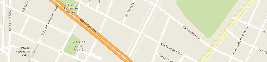 Mappa della impresa borgogno giuseppe a TORINO