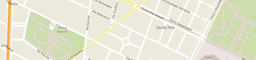 Mappa della impresa ferraris vincenzo a TORINO