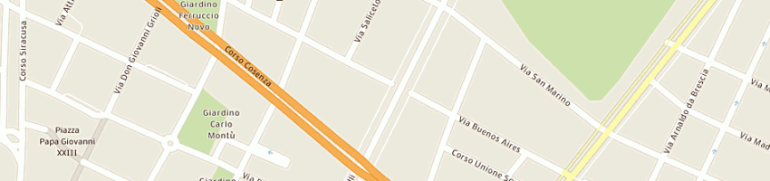 Mappa della impresa consulelfaa di sorbello salvatore e c sas a TORINO