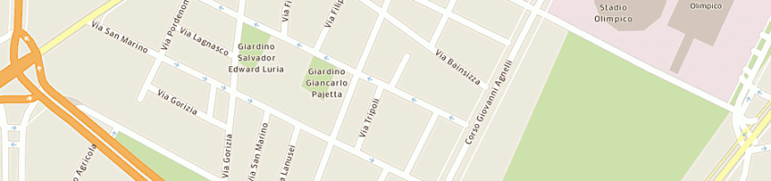 Mappa della impresa finevo snc di martinengo stefania e cipolla massimiliano a TORINO