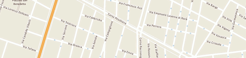 Mappa della impresa ente casa mission madre mazzarello salesiane don bosco a TORINO