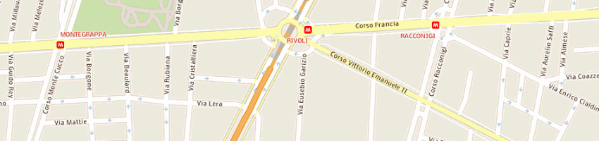 Mappa della impresa camiceria d'ettorre eliviana maria a TORINO