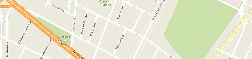 Mappa della impresa service 4 industry srl a TORINO