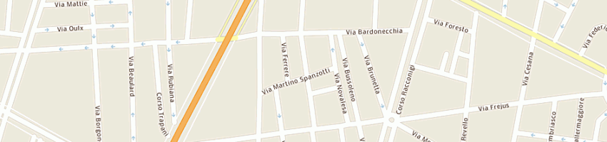 Mappa della impresa iannola carla a TORINO