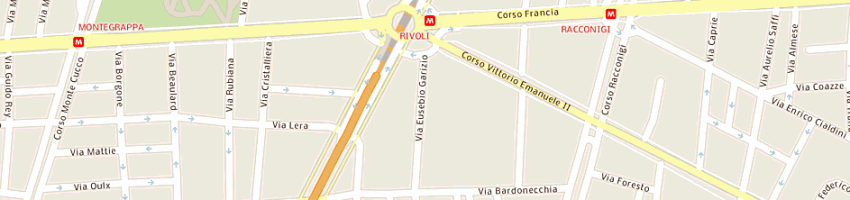 Mappa della impresa societa' immobiliare roccapiatta in accomandita semplice di romagnolo pietro e c a TORINO