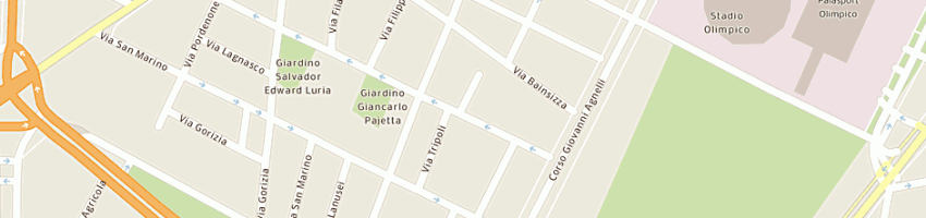 Mappa della impresa giaco giovanni a TORINO