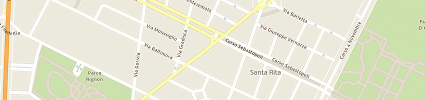 Mappa della impresa fodertex snc di festa renato e colia giustina a TORINO