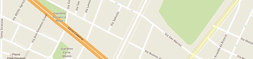 Mappa della impresa macaluso maria angela a TORINO
