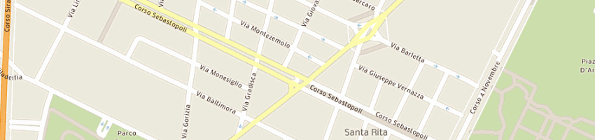 Mappa della impresa papillon (sas) a TORINO