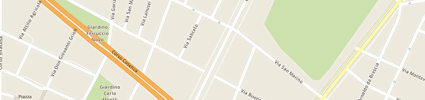 Mappa della impresa immobiliare grandegi' snc di grande valerio e giglio sandro a TORINO
