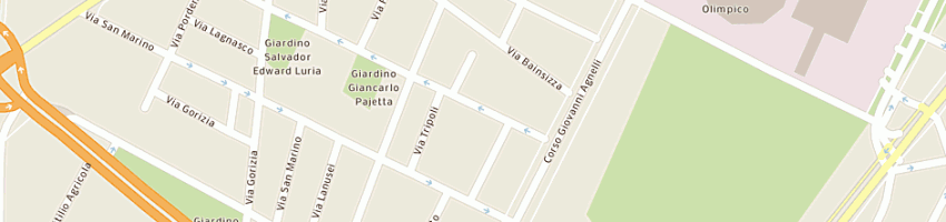 Mappa della impresa falzone vincenzo a TORINO