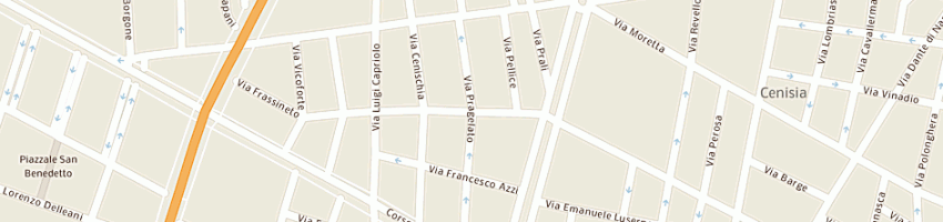 Mappa della impresa bar-star - sas di greco salvatore e c a TORINO