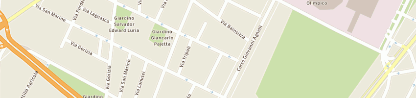 Mappa della impresa l'arte nel gusto di aliberti stefania a TORINO