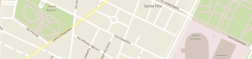 Mappa della impresa immagine seta di bruno lorenza a TORINO