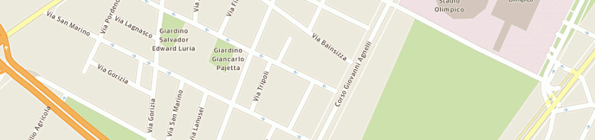 Mappa della impresa pasticceria boston  giannelli a TORINO