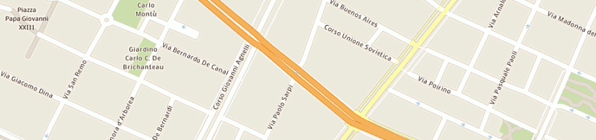Mappa della impresa ferrero francesco a TORINO