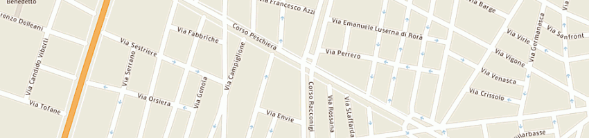 Mappa della impresa chiosco rinaldi a TORINO